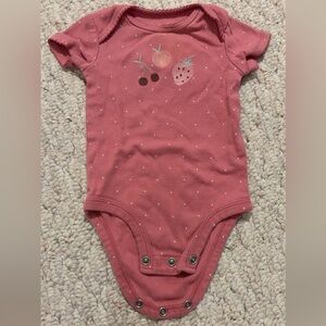 Carters 0-3 month Baby Onesie